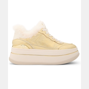 Michael Kors Women's  Hayes Lace Up Sneakers - Gold - Image 3