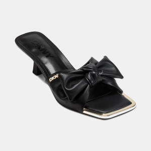 DKNY Women's Jalta Bow Slide Dress Sandals - Black