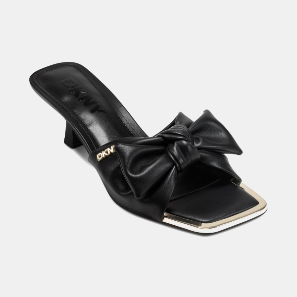 DKNY Women's Jalta Bow Slide Dress Sandals - Black