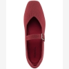 Style & Co Women's Broadwayy Mary Jane Flats, Created For Macy's - Red Knit - Image 5