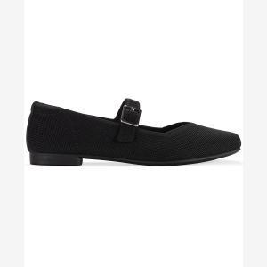 Style & Co Women's Broadwayy Mary Jane Flats, Created For Macy's - Black Knit - Image 3