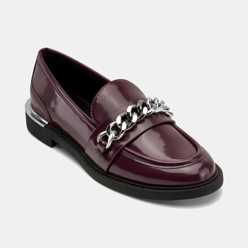 DKNY Women's Ryleigh W/ Chain Slip On Loafers