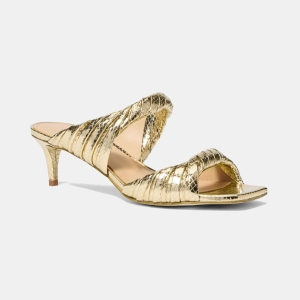 Michael Kors Women's Kiana Kitten Heel Sandals