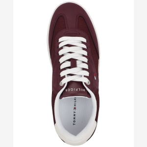 Tommy Hilfiger Women's Righton Round Toe Sneakers - Dark Red - Image 5