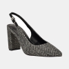 Tommy Hilfiger Women's Azalee Slingback Pumps - Black/White Tweed
