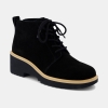 TOMS Women's Maude Suede Lace Up Booties - Black