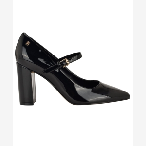 Tommy Hilfiger Women's Aveniz High Block Heel Mary Jane Pumps - Black - Image 3