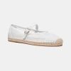 Michael Kors Women's Lynn Ballet Espadrilles - Optic White