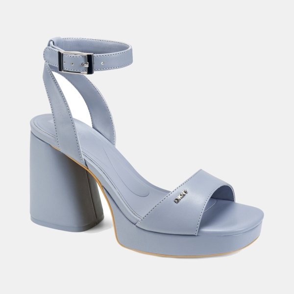 DKNY Women Scotia  Ankle Strap Dress Sandals - Slate