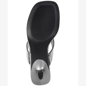 DKNY Women's Mackey Heeled Thong Dress Sandals - Nickel - Image 6