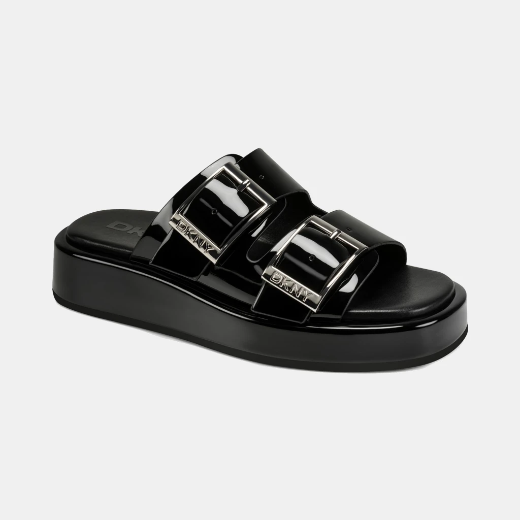 DKNY Women's Leocadia Platform Sandals - Black