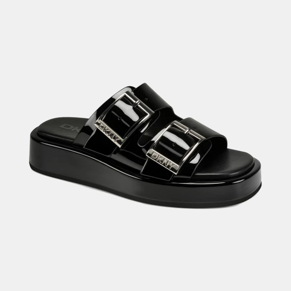 DKNY Women's Leocadia Platform Sandals - Black