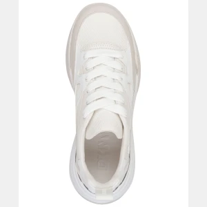 DKNY Women's Zanira Lace-Up Sneakers - Soft White/White - Image 5