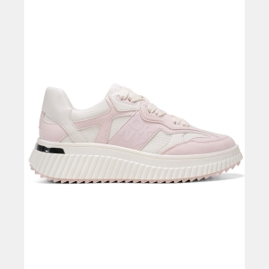 DKNY Women's Lachele Lace-Up Platform Sneakers - Soft White/Light Pink - Image 3
