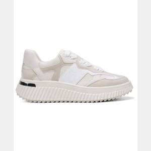 DKNY Women's Lachele Lace-Up Platform Sneakers - Soft White/White - Image 3