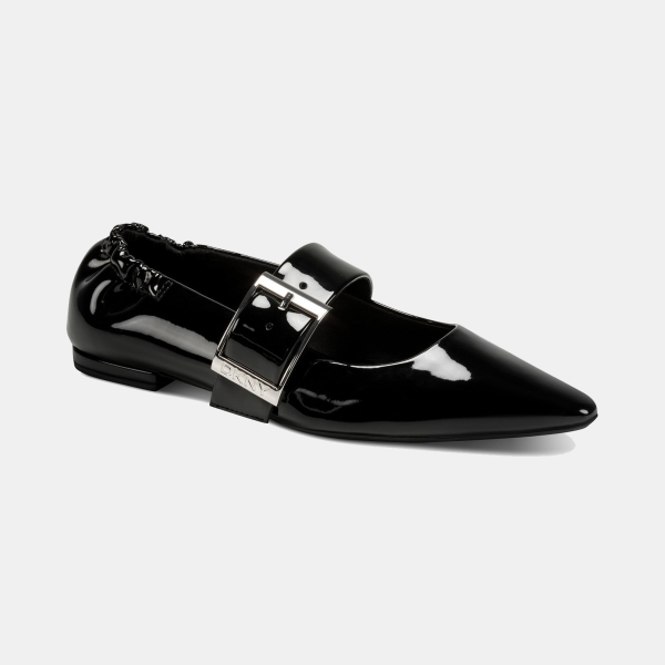 DKNY Women's Cormic Pointed Toe Flats - Black