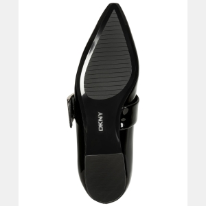DKNY Women's Cormic Buckle Pointed Toe Flats - Black - Image 6