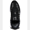 DKNY Women's Naples Checkered Running Sneakers - Black/Nickel - Image 5
