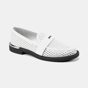 DKNY Women's Rezzi Slip-On Loafers - White