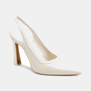 DKNY Women's Cinette Slip-On Pumps - Coconut