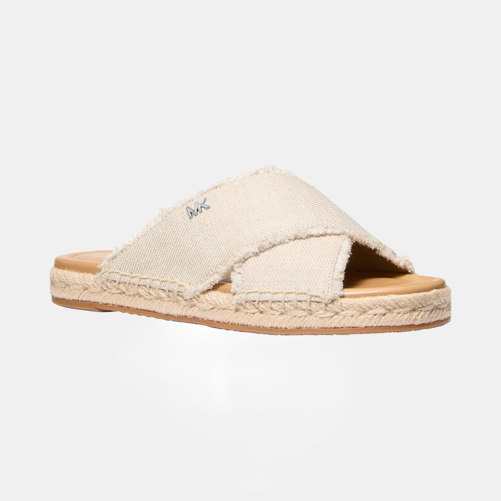 Michael Kors Women's Kenzie Flat Sandals - Pale Hemp