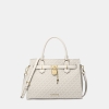 Michael Kors Outlet Hamilton Medium Logo Satchel - LT CRM MULTI