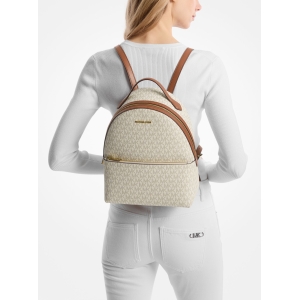 Sheila Medium Logo Backpack - VANILLA - Image 5