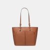 Michael Kors Outlet Jet Set Medium Pocket Tote Bag - LUGGAGE