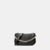 Michael Kors Outlet Carmela Small Pebbled Leather Convertible Crossbody Bag
