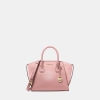 Michael Kors Outlet Avril Small Pebbled Leather Satchel