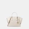 Michael Kors Outlet Avril Large Signature Logo Satchel