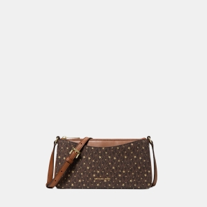Arden Medium Printed Signature Logo Crossbody Bag