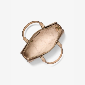 Michael Kors Outlet Arden Medium Top-Zip Satchel - Image 3