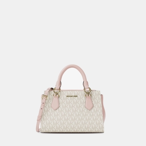 Marilyn Small Signature Logo Messenger Bag - PWD BLSH MLT
