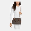 Michael Kors Outlet Marilyn Medium Signature Logo Convertible Satchel - Image 4