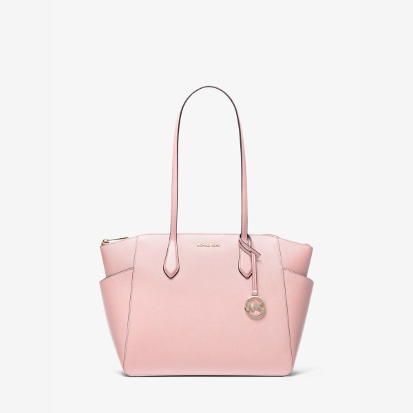 Michael Kors Outlet Marilyn Medium Saffiano Leather Tote Bag