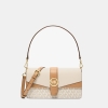 Michael Kors Outlet Greenwich Medium Signature Logo Convertible Crossbody Bag - LT CRM MULTI