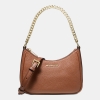 Michael Kors Outlet Jet Set Travel Small Pebbled Leather Convertible Crossbody Bag