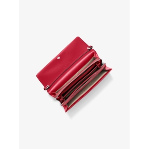 Jet Set Large Ombré Signature Logo Crossbody Bag - HIBISCUS MULTI - Image 3