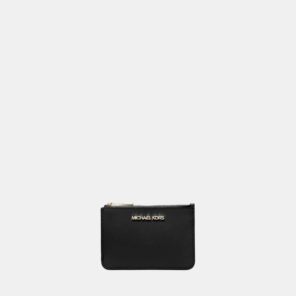 Michael Kors Outlet Jet Set Travel Small Saffiano Leather Coin Pouch