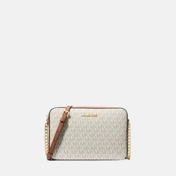 Jet Set Large Printed Logo Crossbody Bag