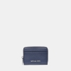 Michael Kors Outlet Jet Set Travel Medium Saffiano Leather Wallet