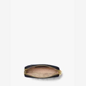 Michael Kors Outlet Medium Saffiano Leather Chain Card Case - Image 3