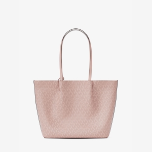 Michael Kors Outlet Carson Large Signature Logo Tote Bag - Image 4