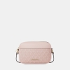 Michael Kors Outlet Jet Set Small Signature Logo Camera Crossbody Bag - POWDER BLUSH