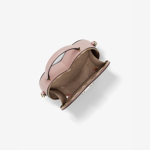 Michael Kors Outlet Jet Set Small Heart Crossbody Bag - POWDER BLUSH - Image 3