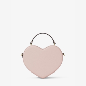 Michael Kors Outlet Jet Set Small Heart Crossbody Bag - POWDER BLUSH - Image 4