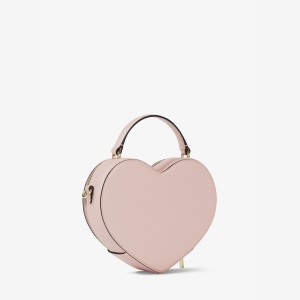Michael Kors Outlet Jet Set Small Heart Crossbody Bag - POWDER BLUSH - Image 6