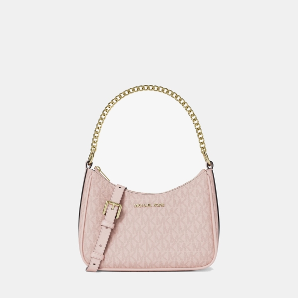 Michael Kors Outlet Jet Set Small Signature Logo Convertible Crossbody Bag