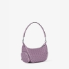 Michael Kors Outlet Merritt Small Signature Logo Convertible Shoulder Bag - LT QUARTZ - Image 6